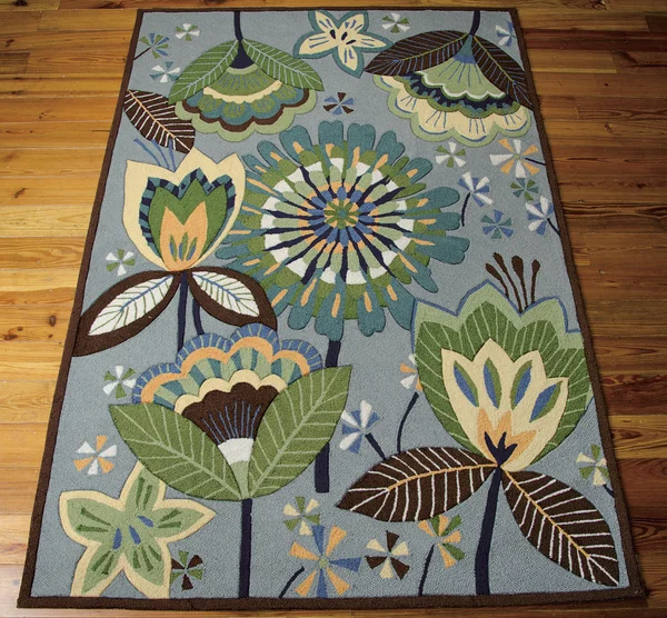Nourison Fantasy FA12 3&6x22 x 5&6x22 Aqua Area Rug