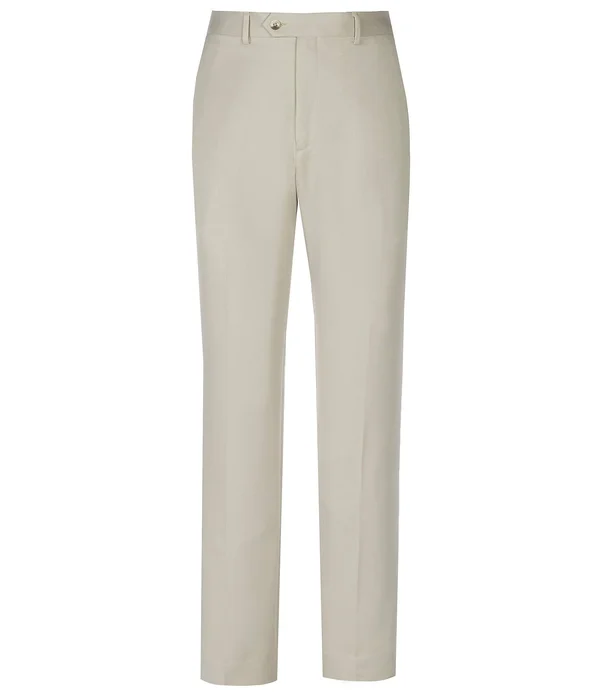 Roundtree Yorke TravelSmart Non-Iron Flat-Front Ultimate Comfort Microfiber Dress Pants - Mens, 40 29, Light Khaki - Dillard&s Ex