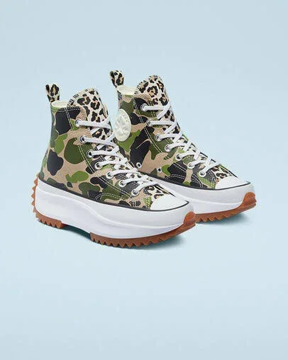 Converse Archive Print Run Star Hike High Top (Brown Size 11) Unisex Canvas Shoes