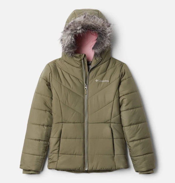 Columbia Katelyn Crest Jacket - Girls& XL Stone Green