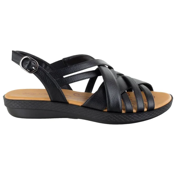 Easy Street Women's Jasmine Sandals, Tan, Size 7.5
