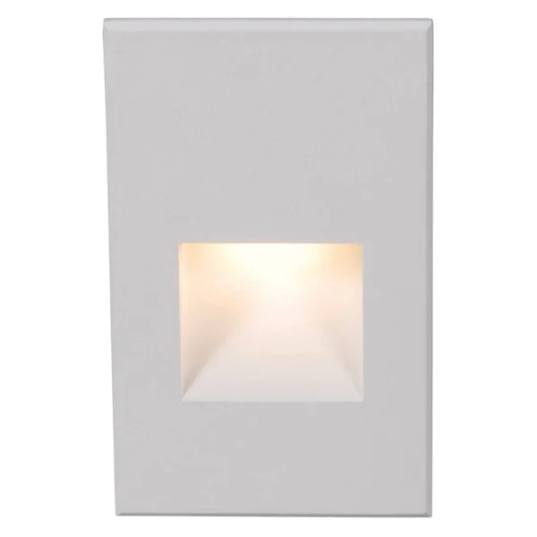 WAC Lighting LEDme Vertical Step and Wall Light 277V, White - WL-LED200F-C-WT