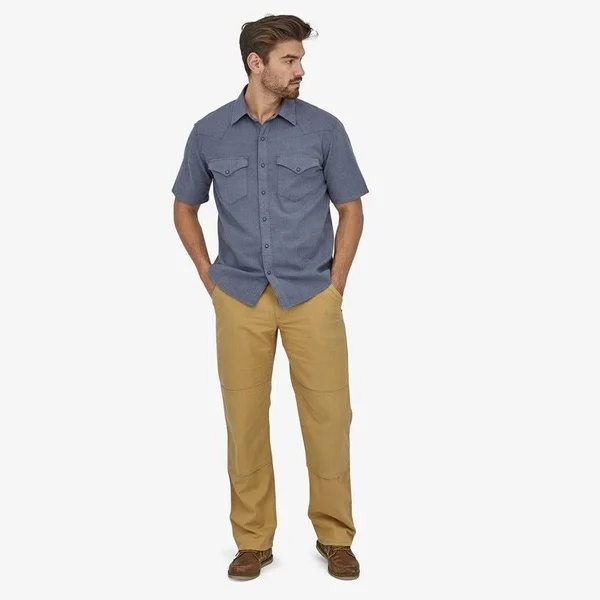 Patagonia Men's All Seasons Hemp Canvas Double Knee Pants - Long - Neutral - 55790 - 31