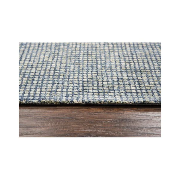 Rizzy Home TALTAL10100091818 18 x 18 in. Talbot Area Rug Sample - Blue - As shown