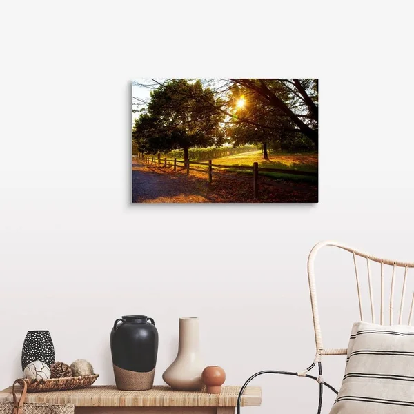 Dreamland Vineyard - Large Solid-Faced Canvas Wall Art Print, Great Big Canvas
