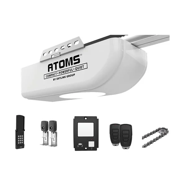 Skylink Atoms ATR-1722CK 3/4 HPF Chain Garage Door Opener with Extremely Quiet DC Motor
