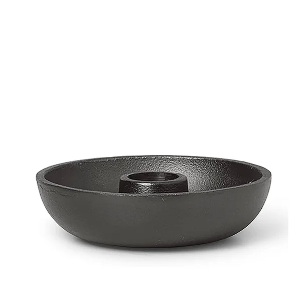 Ferm Living Bowl Candle Holder - Single - Brass