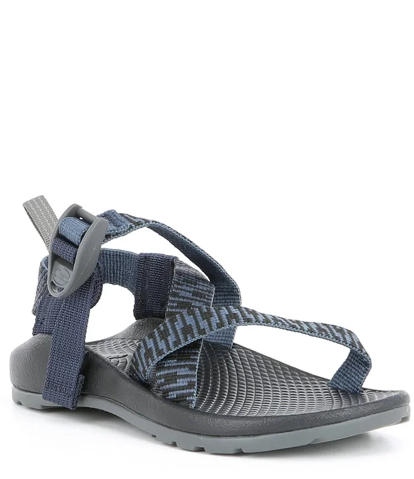 Chaco Boys& Z1 EcoTread Sandals Youth, Steeple Navy1M Youth