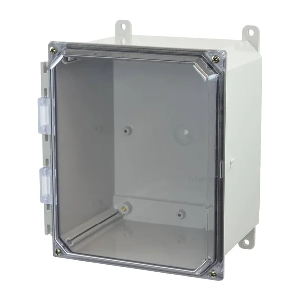 Allied Moulded Products - AMP1086CC, Wall Mount Enclosure, 9.9h x 8.12W