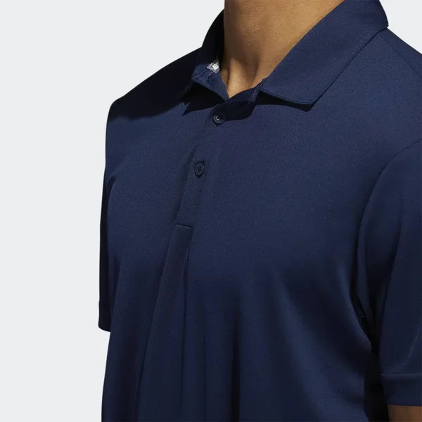 Adidas Men's 3-Stripe Basic Golf Polo Navy 2XL