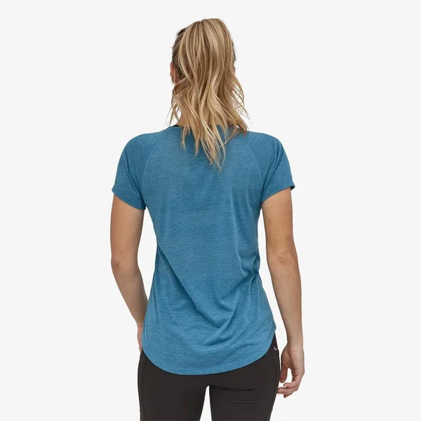 Patagonia Women's Capilene Cool Trail Shirt Blue M