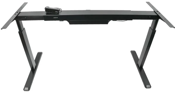 Vivo Black Electric Stand Up Desk Frame Workstation - Single Motor