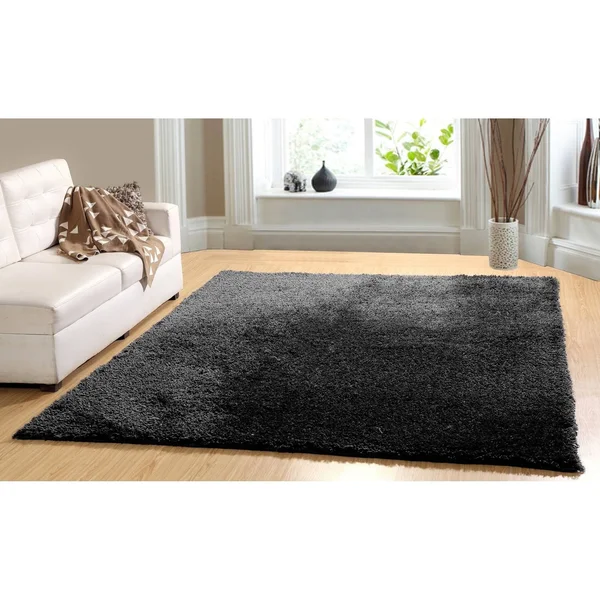 Chesapeake Microfiber Shag Indoor Area Rug Coral