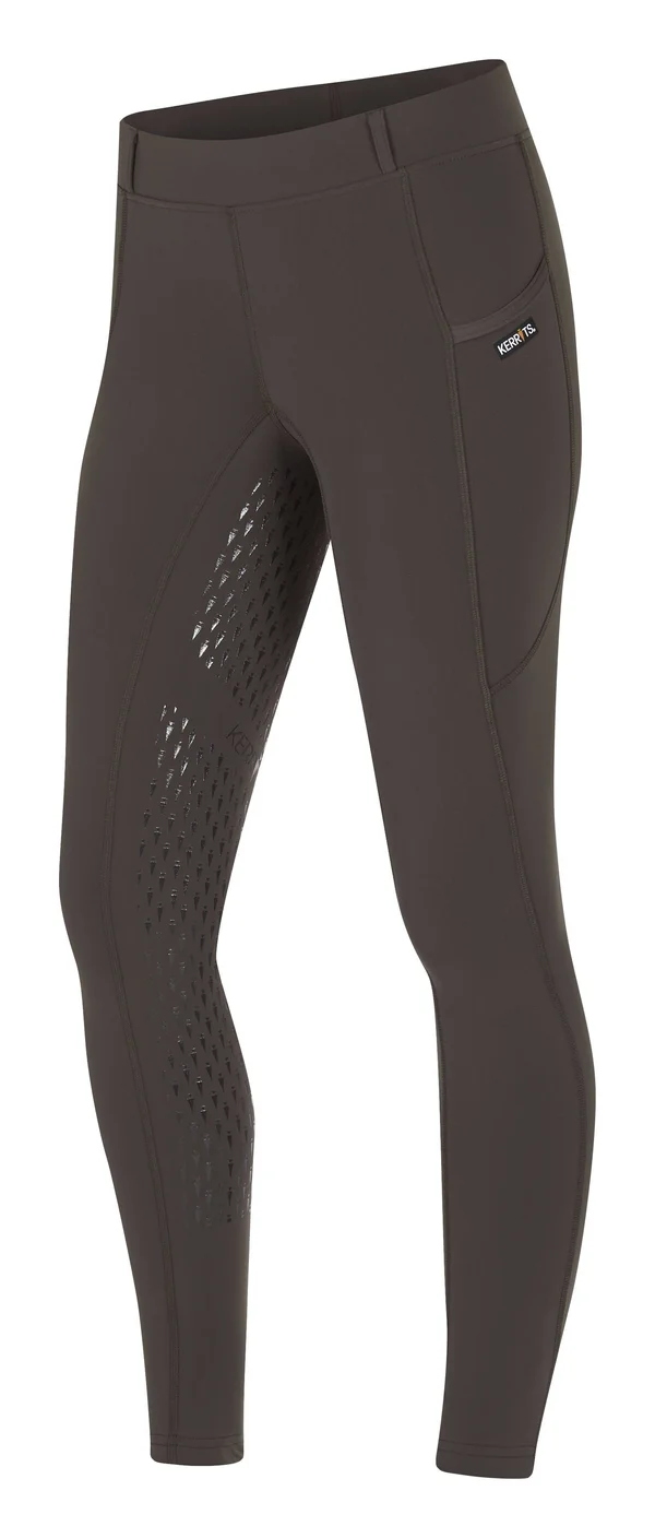 Kerrits Ladies Ice Fil Full Seat Tech Tight Walnut - 2x