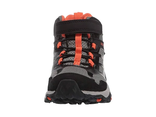 Merrell Kid's Moab FST Mid A/C Waterproof Boot - Size: 11.5, Olive/Black