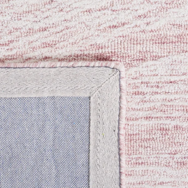 Metro Collection MET995M Rug Blue - Ivory, Round 6& x 6&