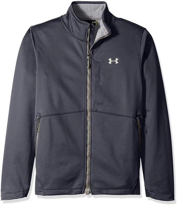 Under Armour Men's ColdGear Infrared Softershell Jacket - Small - Stealth Grey - Overcast Grey
