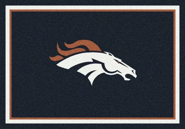 Denver Broncos NFL Home Field Area Rug