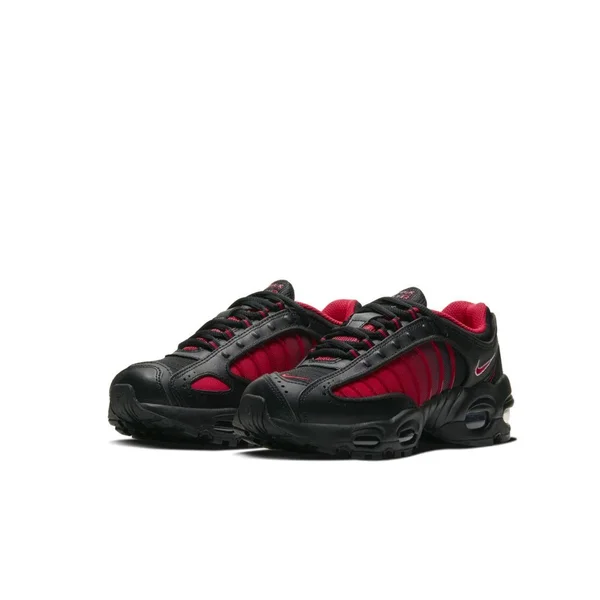 Nike Big Kids& Air Max Tailwind IV Shoes: Black/Red 4.5 - BQ9810-600