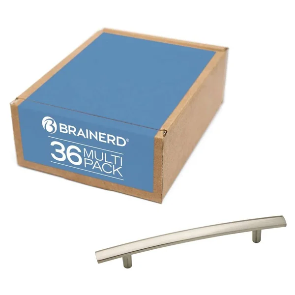 Brainerd Caroline 36-Pack 5-1/16-in Center to Center Satin Nickel Arch Handle Drawer Pulls, P24429W-SN-K3