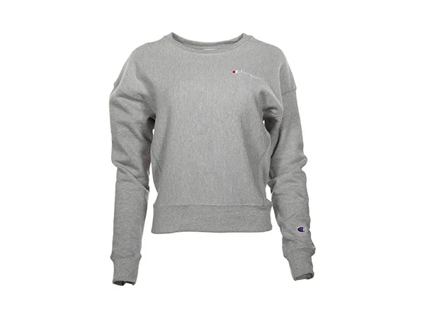 Champion Life Women's REVERSE Weave Crew-Left Chest Script