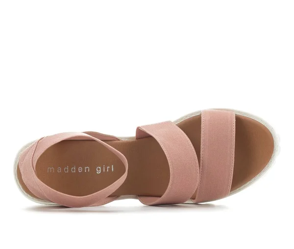 Madden Girl Soho Lug Sandals - Blush