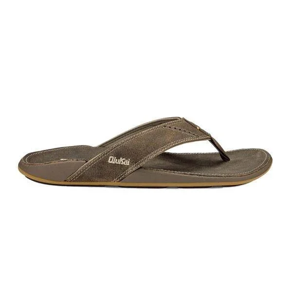 Olukai Men's Nui - 10, Clay/Clay