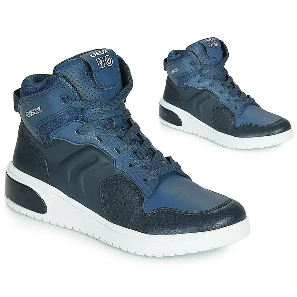 Geox J XLED Boy, Children's Shoes (High-top Trainers)