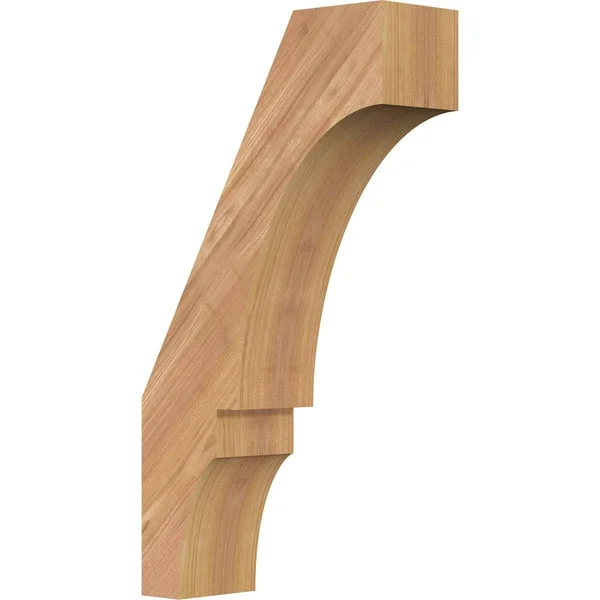 3 1/2x22W x 10x22D x 18x22H Balboa Smooth Brace, Western Red Cedar