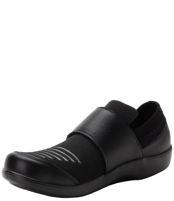 Alegria Women's Traq Qwik Shoes - Peeps Black in Size 35