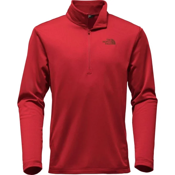 The North Face Men's Tech Glacier 1/4 Zip Fleece Cardinal Red S