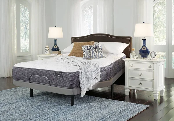 Ashley-Sleep Anniversary Edition Plush Twin Mattress - White