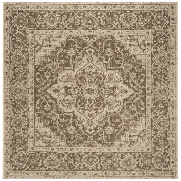 Safavieh Linden LND137D 6&7x22 x 6&7x22 Square Beige - Cream Area Rug