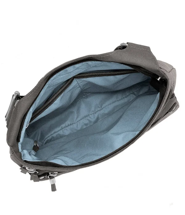 Baggallini Around Town Bagg with RFID Phone Wristlet Sterling Shimmer