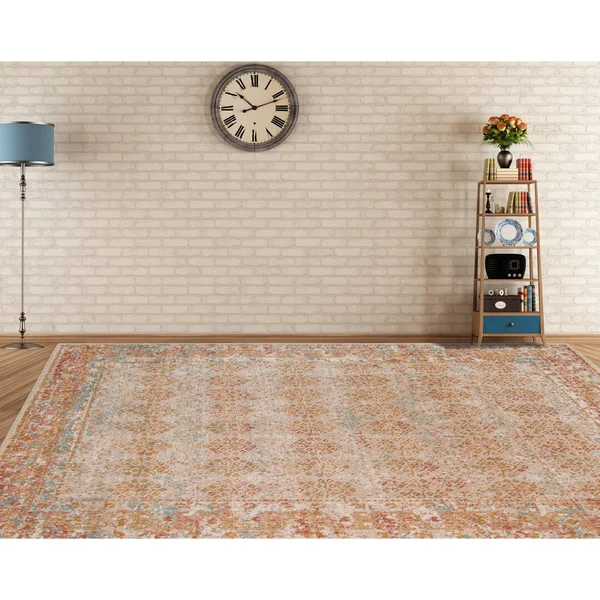 Amer Eternal ETE-15 3&11x22 x 5&11x22 Sea Blue Area Rug