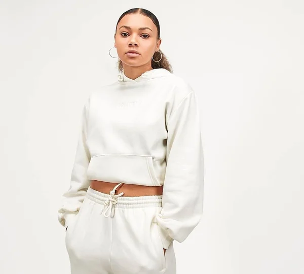 Adidas Hoodie for Women in White - Size WM