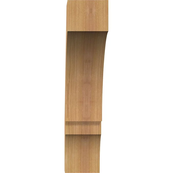 3 1/2x22W x 10x22D x 18x22H Balboa Smooth Brace, Western Red Cedar