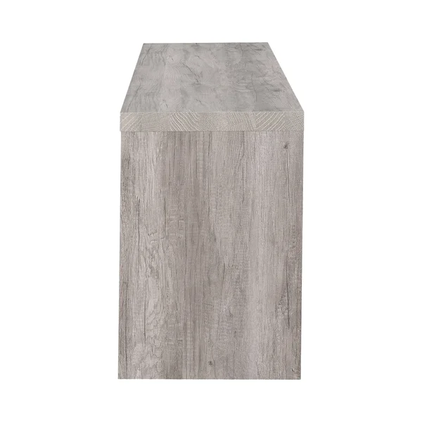 Bergeron Grey Driftwood 2-Drawer TV Console - 59 Inches in Width