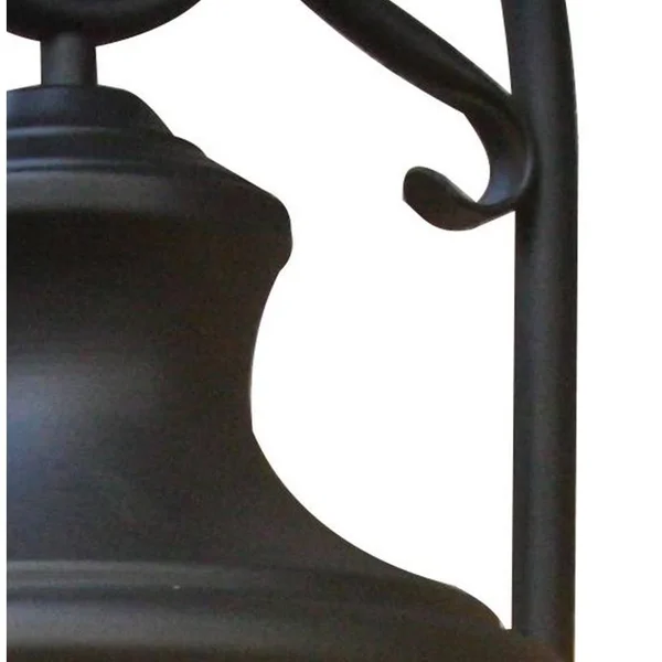 Y Decor Taysom 4 Light Exterior Lighting, Black