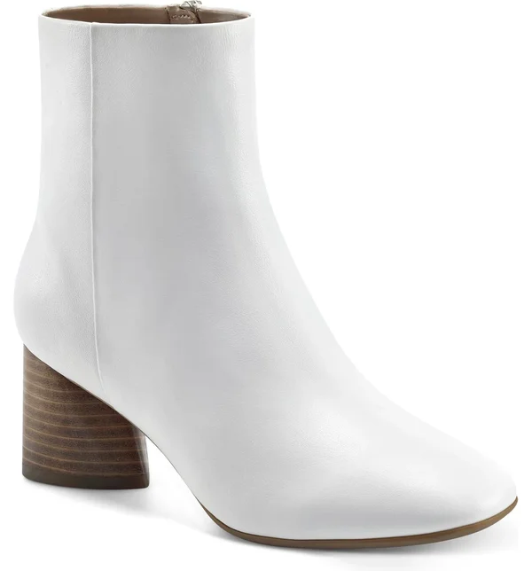 Women's Aerosoles Myla Bootie 5799057 - 9.5 M, Ice Leather