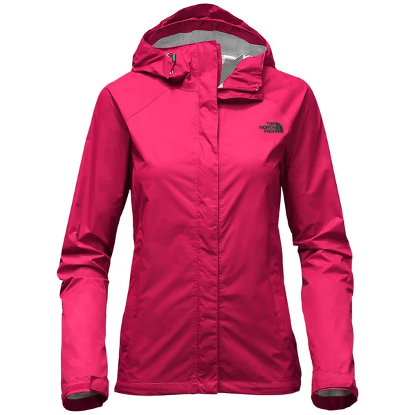 The North Face Women's Venture Jacket, Cerise Pink/Darkest Spruce, M