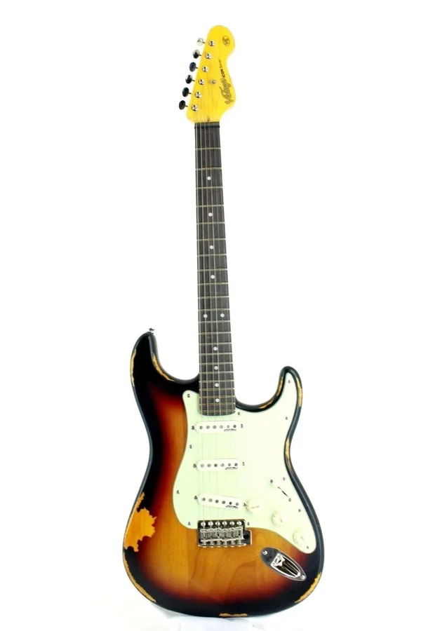 Vintage V6MRSSB Icon Series - Distressed Sunset Sunburst
