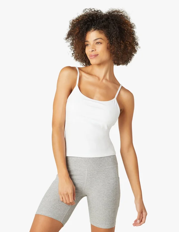 Spacedye Truly Tank - Beyond Yoga Cloud White, S