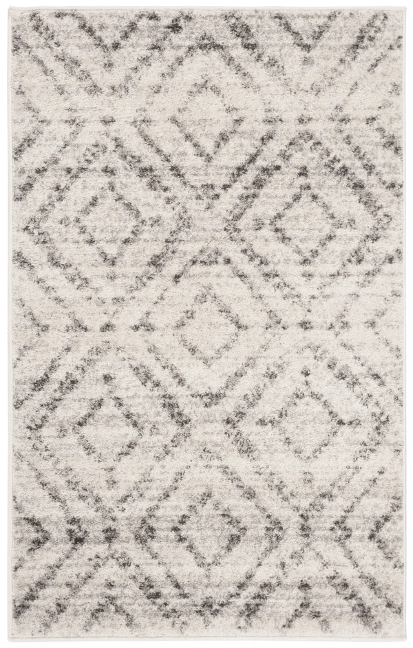 Safavieh ADR131C Adirondack Light Grey, Grey Area Rug - 6& x 6& Round
