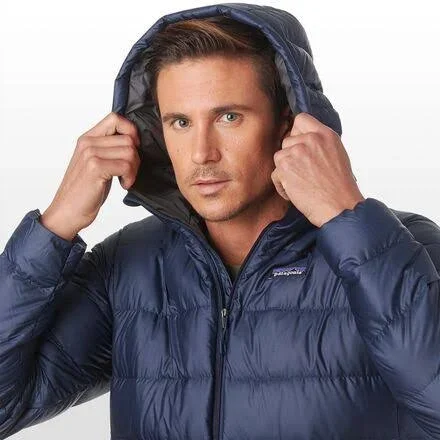 Patagonia Hi-Loft Down Hoody - Men's Navy Blue - XXL