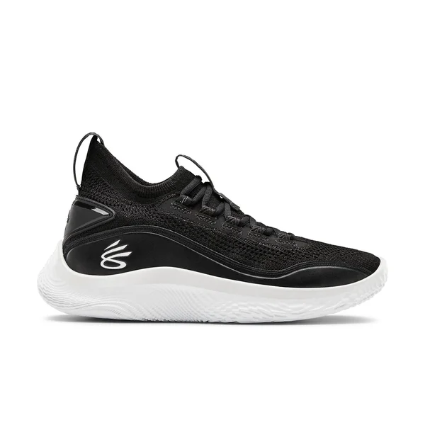 Under Armour Curry 8 Basketball Shoes in Black/Black Size 14.0, Knit