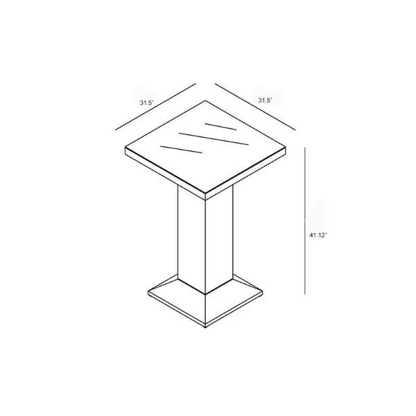Harmonia Living District Bar Table