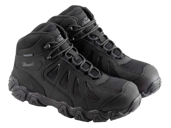 Thorogood Boots: Men's 804-6494 Black Crosstrex Composite Toe Hiker Work Boot