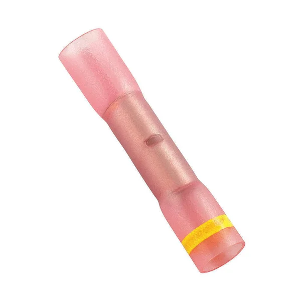 Power First 5UGV3 Splice Connector, Heat Shrink, Red, PK25