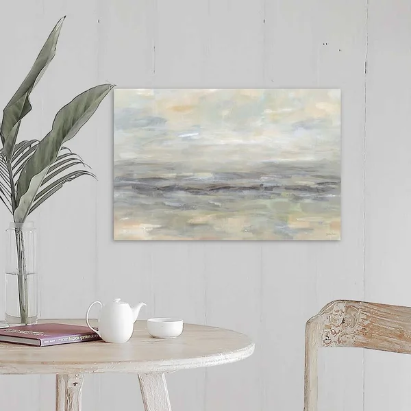 Stormy Grey Landscape - Canvas Wall Art, 24x16, Great Big Canvas